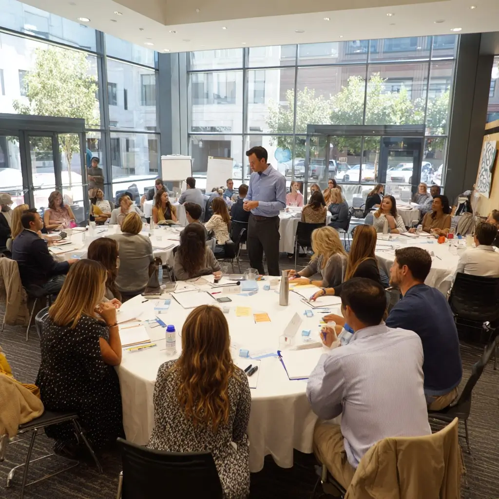 Enneagram training and coaching session for teams and professionals
